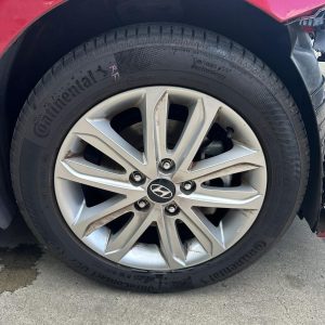 HYUNDAI ELANTRA MD 03/2011-11/2015 LEFT REAR WHEEL ALLOY FACTORY 16X6.5IN