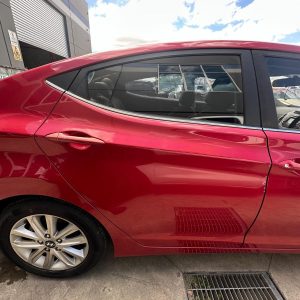 HYUNDAI ELANTRA MD 03/2011-11/2015 RIGHT REAR DOOR WINDOW