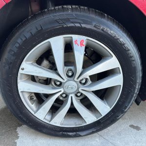 HYUNDAI I30 PD 03/2017-12/2023 RIGHT REAR WHEEL ALLOY FACTORY 16X6.5INW