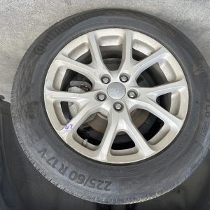 JEEP CHEROKEE KL 02/2014-03/2018 LEFT REAR WHEEL ALLOY FACTORY 17X7IN
