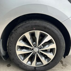 KIA CARNIVAL/GRAND CARNIVAL YP 12/2014-10/2020 RIGHT FRONT WHEEL ALLOY 18X7IN