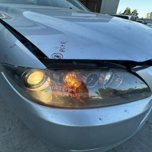 MAZDA 6 2005-2008 RIGHT HEADLAMP GG/GY, BLACK INSERT, 08/05-01/08