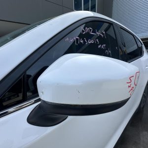 MAZDA CX5 KF 02/2017-2025 LEFT DOOR MIRROR WHITE W/ AUTO POWER FOLD K12869181F