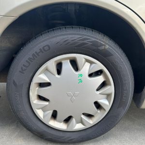 MITSUBISHI MAGNA TE-TW 04/1996-08/2005 RIGHT REAR WHEEL STEEL 15X6.0IN