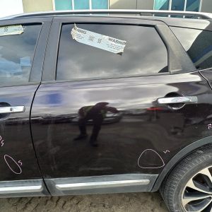 NISSAN DUALIS J10 04/2010-05/2014 LEFT REAR DOOR SHELL 7 SEATER TYPE