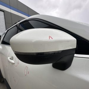NISSAN PATHFINDER R53 07/2022-2025 RIGHT DOOR MIRROR WHITE POWER FOLD 963016TC4B