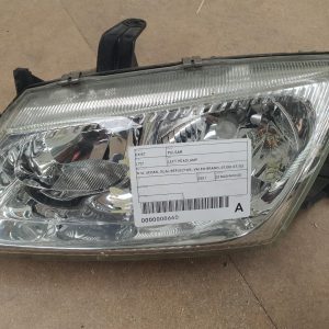NISSAN PULSAR LEFT HEADLAMP N16, SEDAN, DUAL REFLECTOR, VALEO BRAND, 07/00-07/03