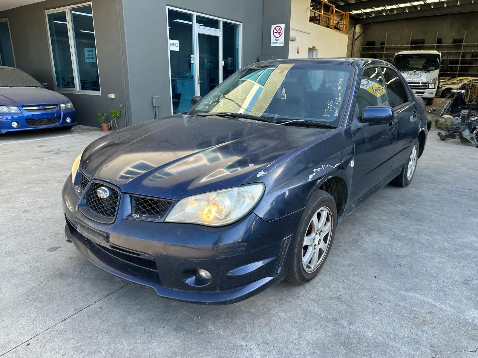 SUBARU IMPREZA 09/2005-06/2007 WASHER BOTTLE SINGLE WASHER PUMP TYPE SEDAN