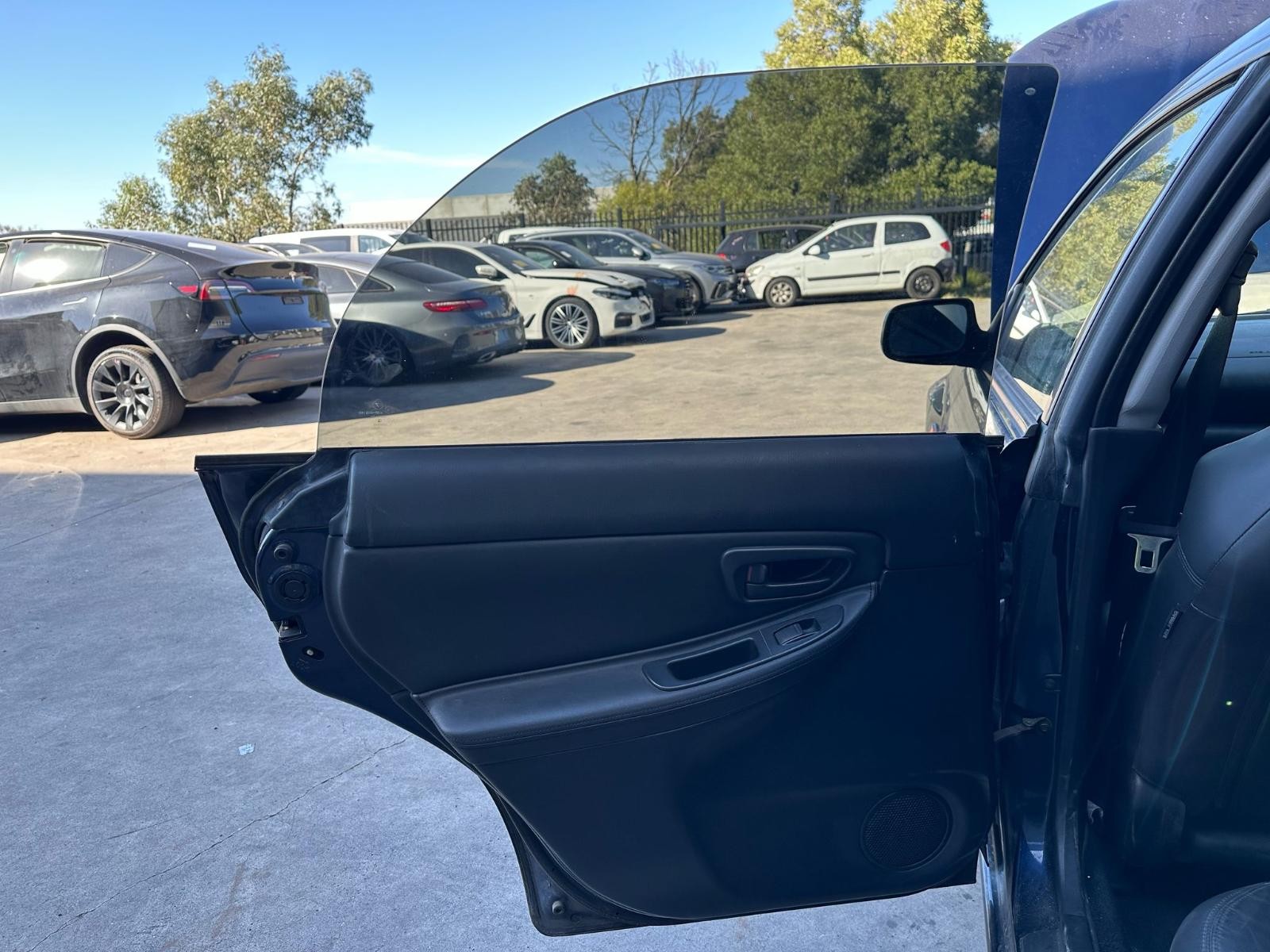 SUBARU IMPREZA 10/2000-06/2007 LEFT REAR INNER DOOR HANDLE