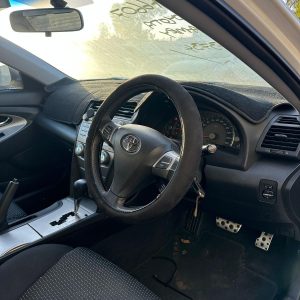 TOYOTA CAMRY ACV40 06/2006-11/2011 STEERING WHEEL LEATHER BLACK