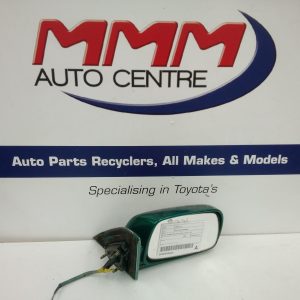 TOYOTA COROLLA RIGHT DOOR MIRROR AE112, POWER, COLOUR CODED, 10/98-11/01 98 99 0