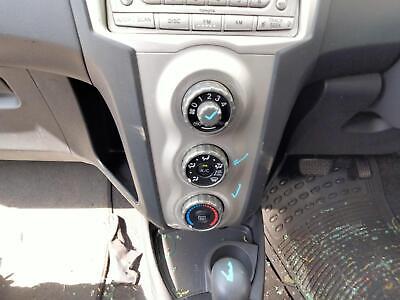 TOYOTA YARIS 10/2005-07/2011 HEATER/AC CONTROLS STANDARD TYPE HATCHBACK