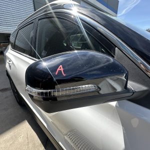 CHERY TIGGO 7 PRO T32 05/2023-2025 RIGHT DOOR MIRROR POWER FOLD HIGH GLOSS BLACK