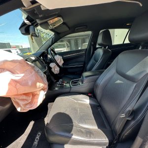 CHRYSLER 300C LX2 12/2011-12/2021 LEFT FRONT SEAT LEATHER BLACK