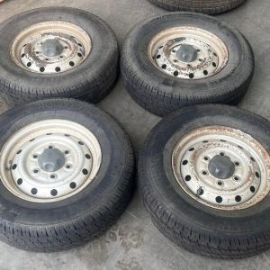 FOR SALE 4 X 2002 FORD COURIER STEEL WHEELS