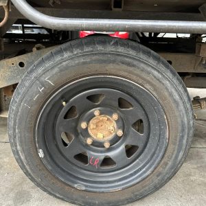 FORD COURIER PC-PH 11/2002-11/2006 LEFT REAR WHEEL STEEL 2WD 15X6.5IN
