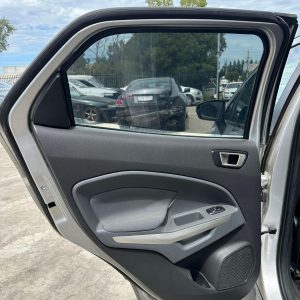 FORD ECOSPORT BK-BL 11/2013-01/2020 LEFT REAR DOOR TRIM LEATHER