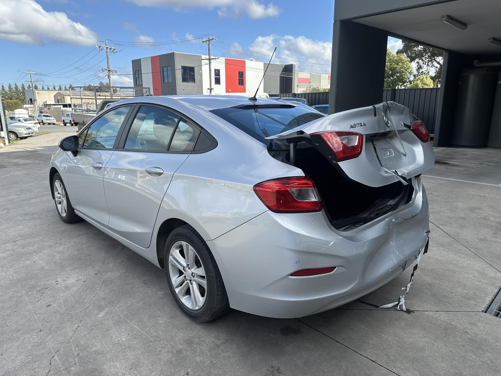 HOLDEN ASTRA FRONT BUMPER BL, SEDAN, LS/LS+, NON PARK SENSOR TYPE, 05/17-12/20 1 - Image 4