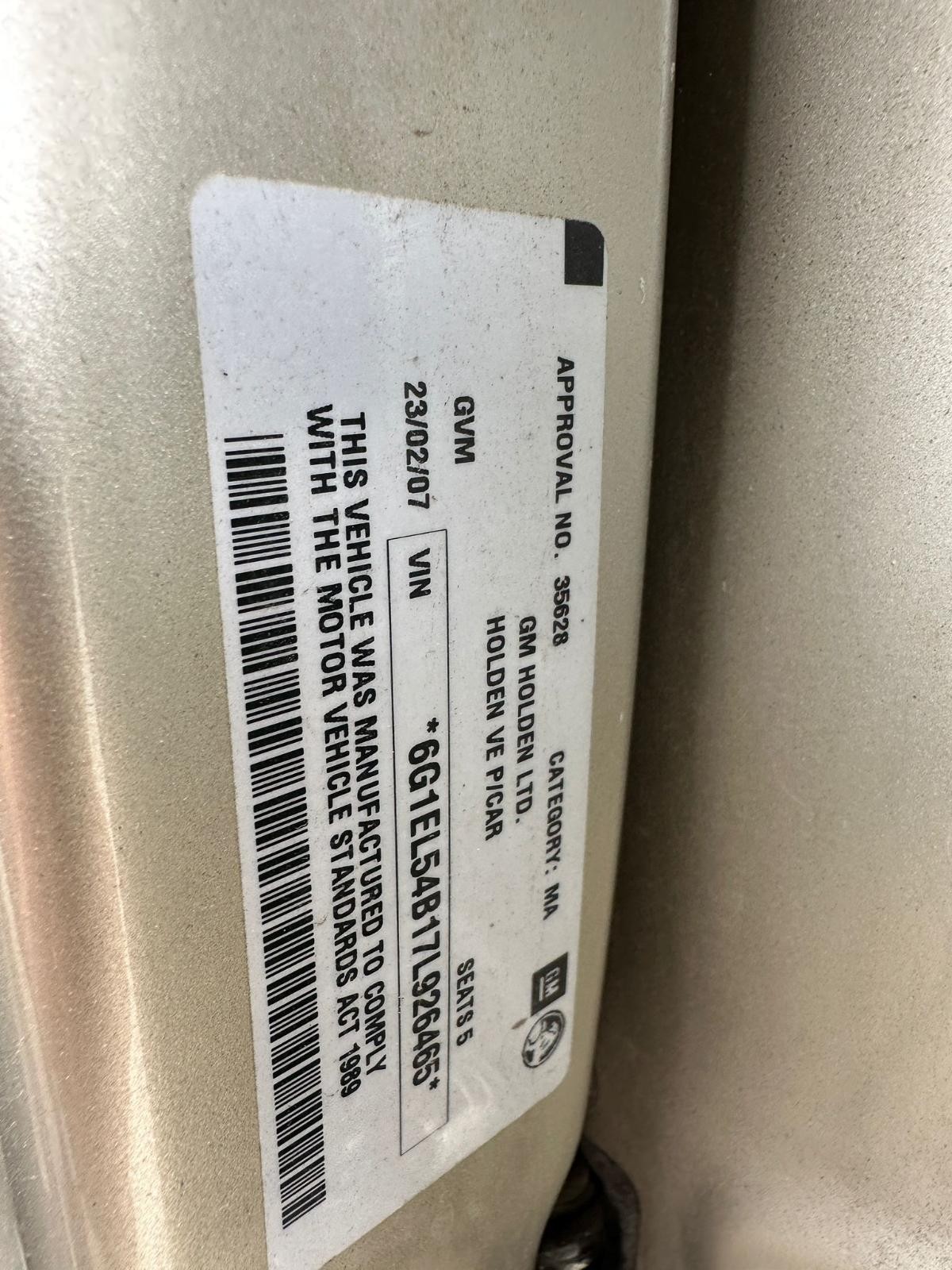 HOLDEN COMMODORE VE SI 08/2006-08/2010 ABS PUMP/MODULATOR P/N 92198708 92196327 - Image 11