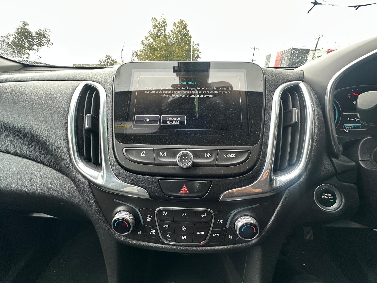 HOLDEN EQUINOX EQ 09/2017-12/2020 HEATER/AC CONTROLS DUAL ZONE CLIMATE CONTROL