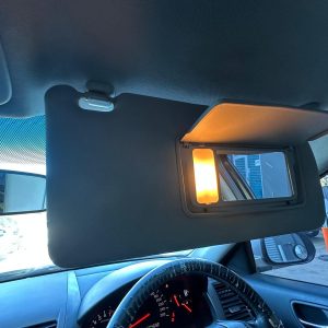 HONDA ACCORD 7TH GEN CL/EURO 06/2003-03/2008 LEFT SIDE SUN VISOR GREY VIN JHMCL