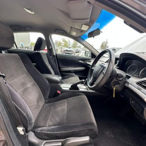 HONDA ACCORD 8TH GEN 02/2008-04/2013 RIGHT FRONT SEAT BELT ONLY GREY VIN MRHCP