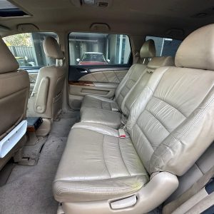HONDA ODYSSEY RB 07/2004-03/2009 LEFT FRONT SEAT LEATHER TAN MANUAL TYPE