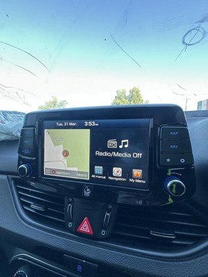 HYUNDAI I30 PD 03/2017-07/2020 HEAD UNIT WITH DISPLAY UNIT P/N 96550G3040PMP
