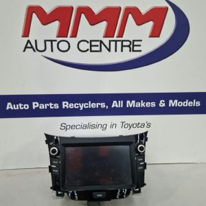 HYUNDAI I30 STEREO/HEAD UNIT 7in TOUCHSCREEN, NON SAT NAV, (GD-03), GD, 02/15-02