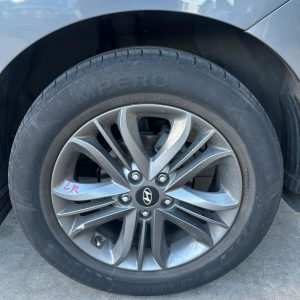 HYUNDAI IX35 LM SERIES 10/2013-01/2016 LEFT REAR WHEEL ALLOY FACTORY 17X6.5IN