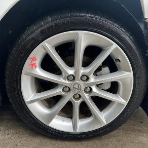 LEXUS CT200 ZWA10 12/2010-12/2013 RIGHT FRONT WHEEL ALLOY FACTORY 17X7INCH