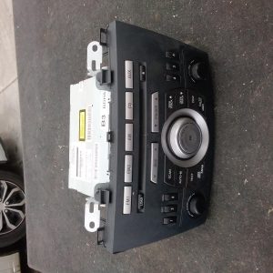 MAZDA 3 STEREO/HEAD UNIT STANDARD CD PLAYER, BL, 04/09-10/13 09 10 11 12 13