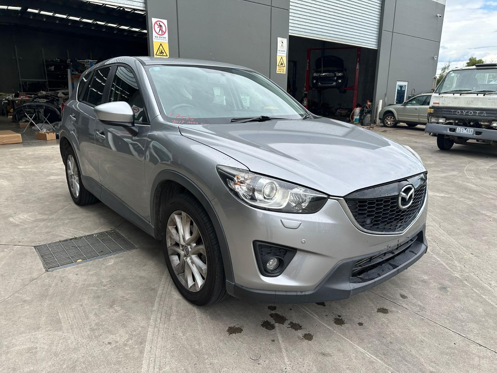 MAZDA CX5 KE 02/2012-11/2014 RIGHT REAR 2ND SEAT LEATHER BLACK GT/AKERA - Image 3