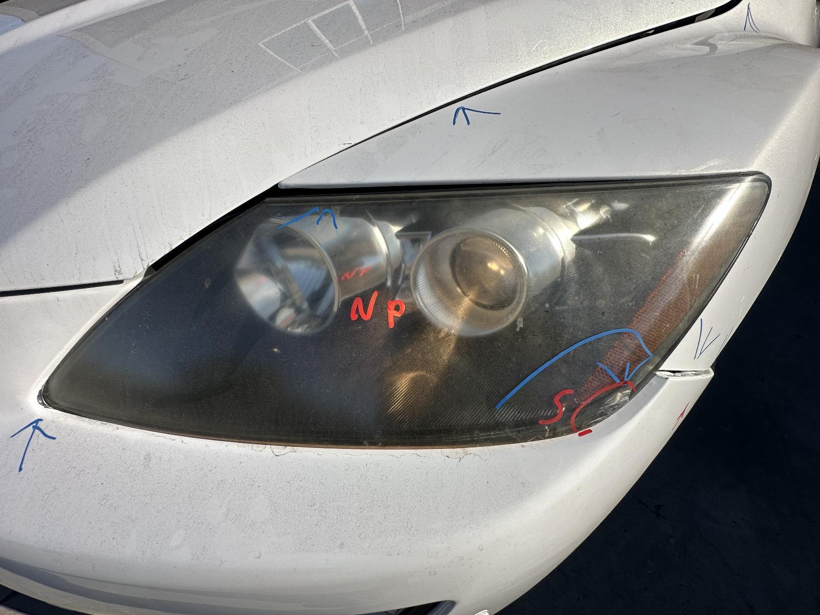 MAZDA CX7 ER 06/2009-02/2012 LEFT HEADLAMP HALOGEN TYPE p/n EH56510L0E