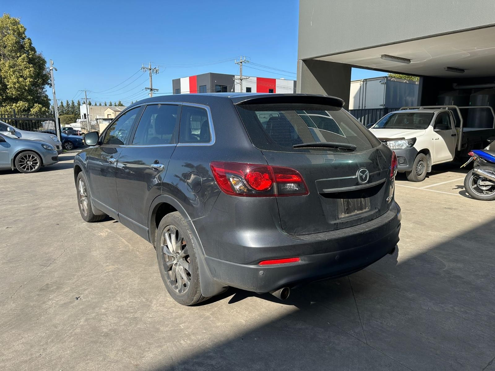 MAZDA CX9 2007-2015 REAR SPOILER TB, 12/07-12/15