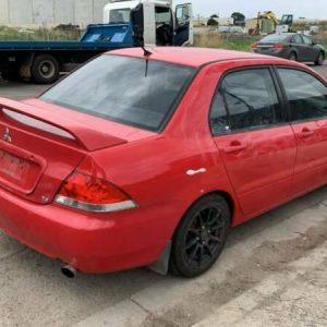 MITSUBISHI LANCER LEFT TAILLIGHT CH/CS, SEDAN, ES/LS/EXCEED, 09/03-08/07 03 04 0