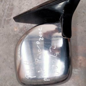 MITSUBISHI PAJERO RIGHT DOOR MIRROR NM-NP, POWER, CHROME, 05/00-10/06 00 01 02 0