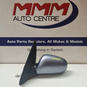 NISSAN PULSAR LEFT DOOR MIRROR N16, SEDAN, COLOUR CODED, 07/00-07/03 00 01 02 03