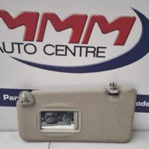 NISSAN TIIDA SUN VISOR C11, LH SIDE, VINYL, 09/04-01/13 04 05 06 07 08 09 10 11