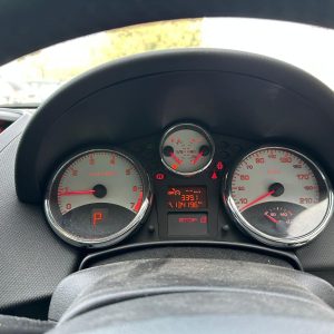 PEUGEOT 207 A7 04/2006-12/2012 INSTRUMENT CLUSTER PETROL WHITE FACE 134196KM