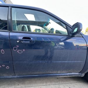 SUBARU IMPREZA 10/2000-06/2007 RIGHT FRONT DOOR SHELL NON MOULD TYPE SEDAN