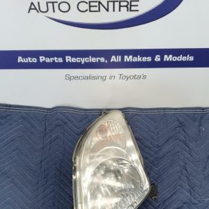 SUZUKI SWIFT LEFT HEADLAMP RS415, MAN BEAM ADJUSTMENT, CHROME INSERT TYPE, 09/04