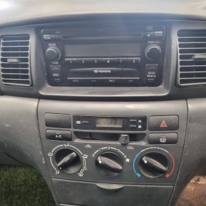 TOYOTA COROLLA 12/2001-06/2007 HATCH HEATER/AC CONTROLS ZZE122 STANDARD TYPE