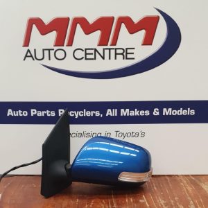 TOYOTA COROLLA LEFT DOOR MIRROR ZRE152/153R, SEDAN, W/ FLASHER LAMP, 03/10-12/13