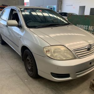 TOYOTA COROLLA RIGHT FRONT DOOR WINDOW ZZE122 (JAPAN-VIN JTD), 12/01-04/07 01 02