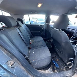 VOLKSWAGEN GOLF GEN 6 10/2008-03/2013 LEFT & CENTRE REAR SEAT BELT STALKS ONLY