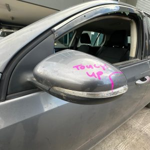 VOLKSWAGEN GOLF GEN 6 10/2008-03/2013 LEFT DOOR MIRROR MANUAL FOLD 5K0857507AD