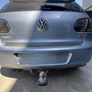 VOLKSWAGEN GOLF GEN 6 10/2008-03/2013 REAR BUMPER STANDARD NON PARK SENSOR TYPE