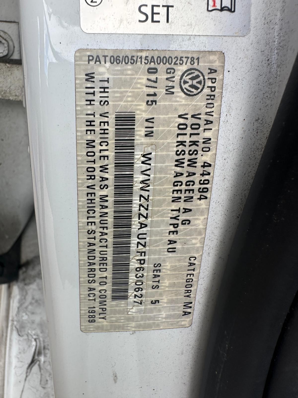 VOLKSWAGEN GOLF GEN 7 11/2012-03/2017 LEFT GUARD NON FLARE TYPE - Image 13