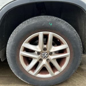VOLKSWAGEN TIGUAN 5N 05/2008-06/2011 LEFT REAR WHEEL ALLOY FACTORY 16X6.5IN